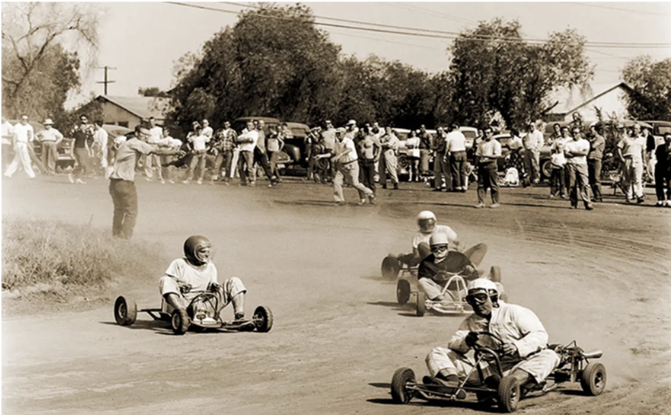 Carreras de Karting Año 1950